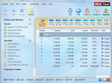 MiniTool Partition Wizard Free