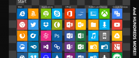 600 iconos estilo Metro · Windows 8 para descargar