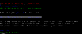 W3M navegador web en modo texto