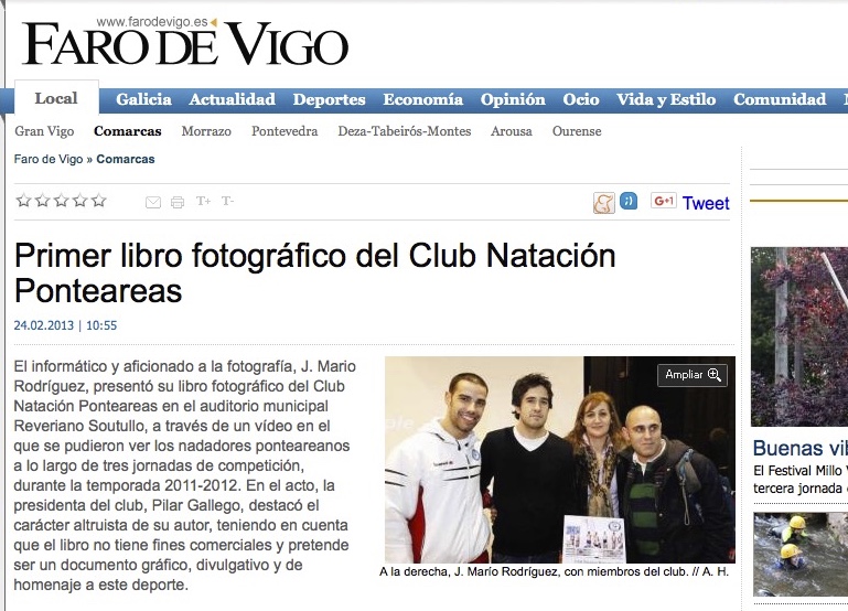 20130224-faro-de-vigo-primer-libro-fotogafico-club-natacion-ponteareas