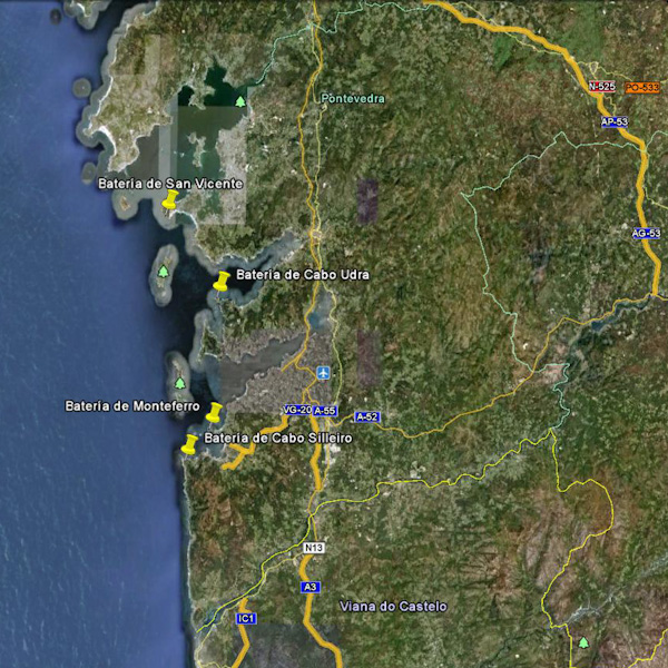 Batería de costa de O Grove · San Vicente do Mar