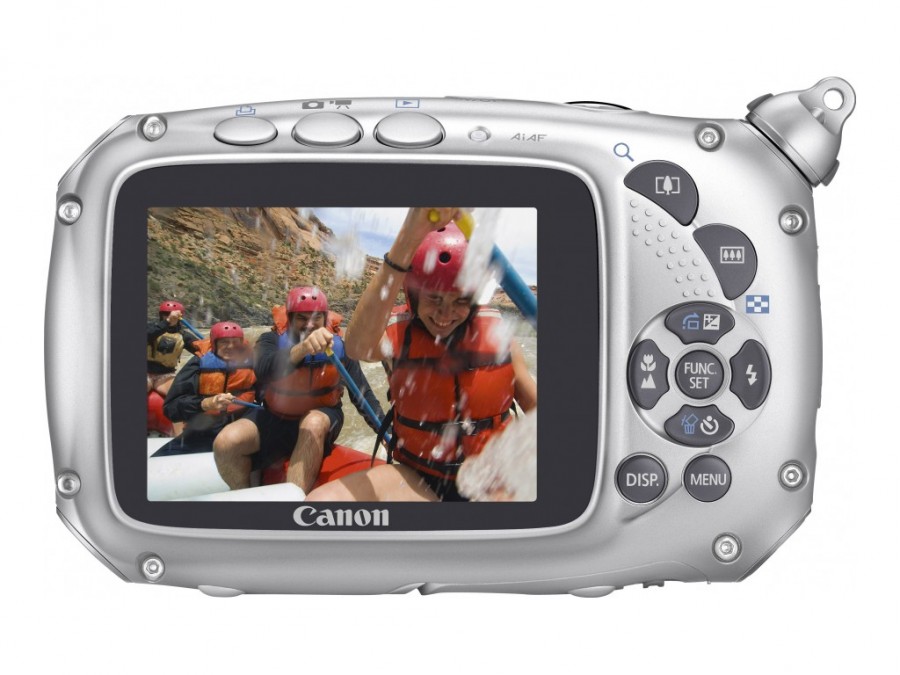 Canon Powershot D10 back