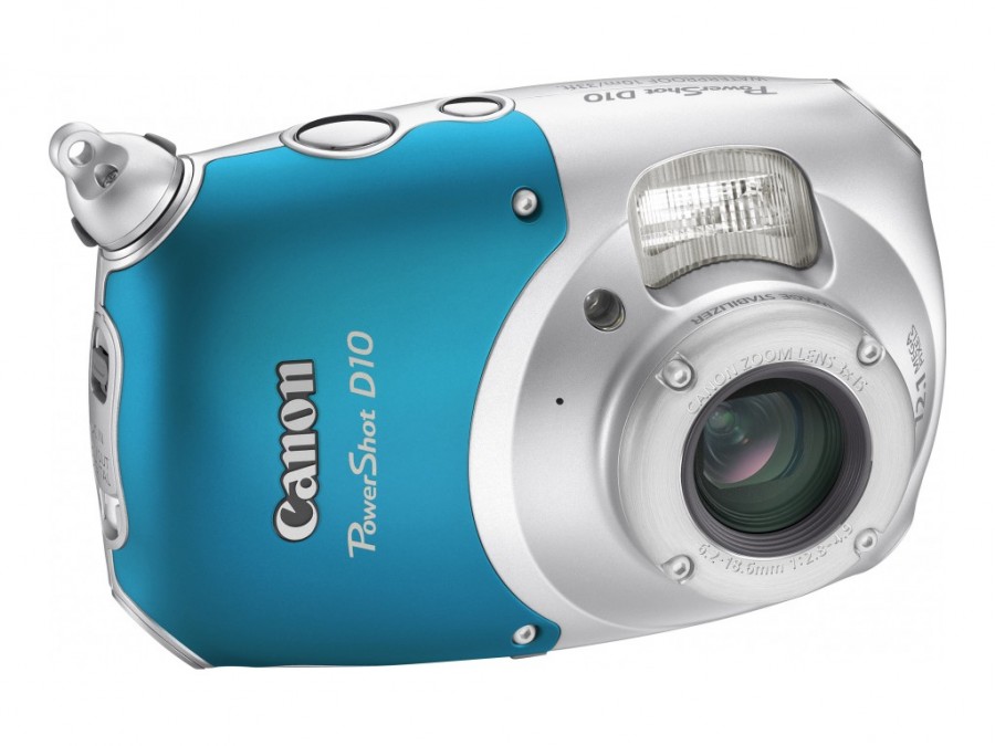 Canon Powershot D10 front