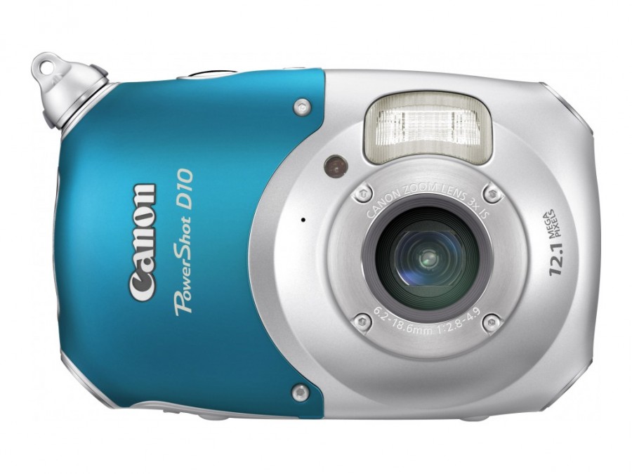 Canon Powershot D10 front