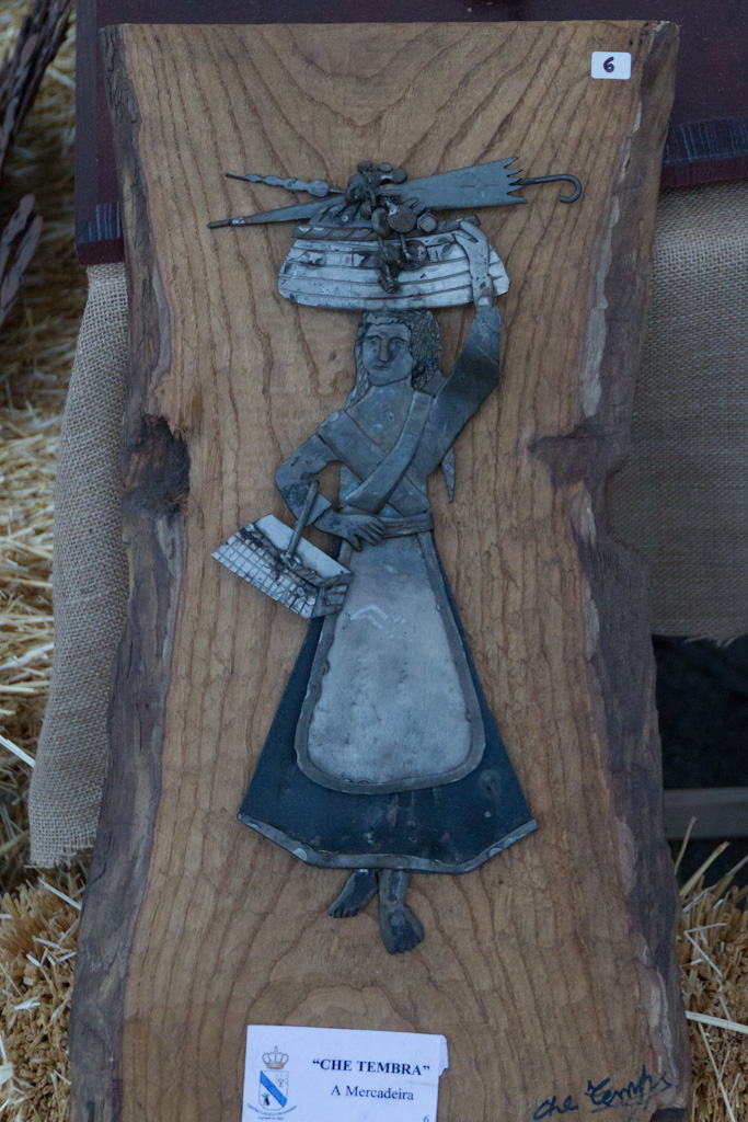 O arte do ferreiro Che Tembra · Feira Franca Pontevedra 2011