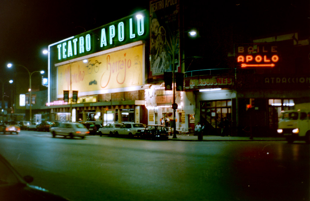 Apolo, Arnau, El Molino · Barcelona, 1988