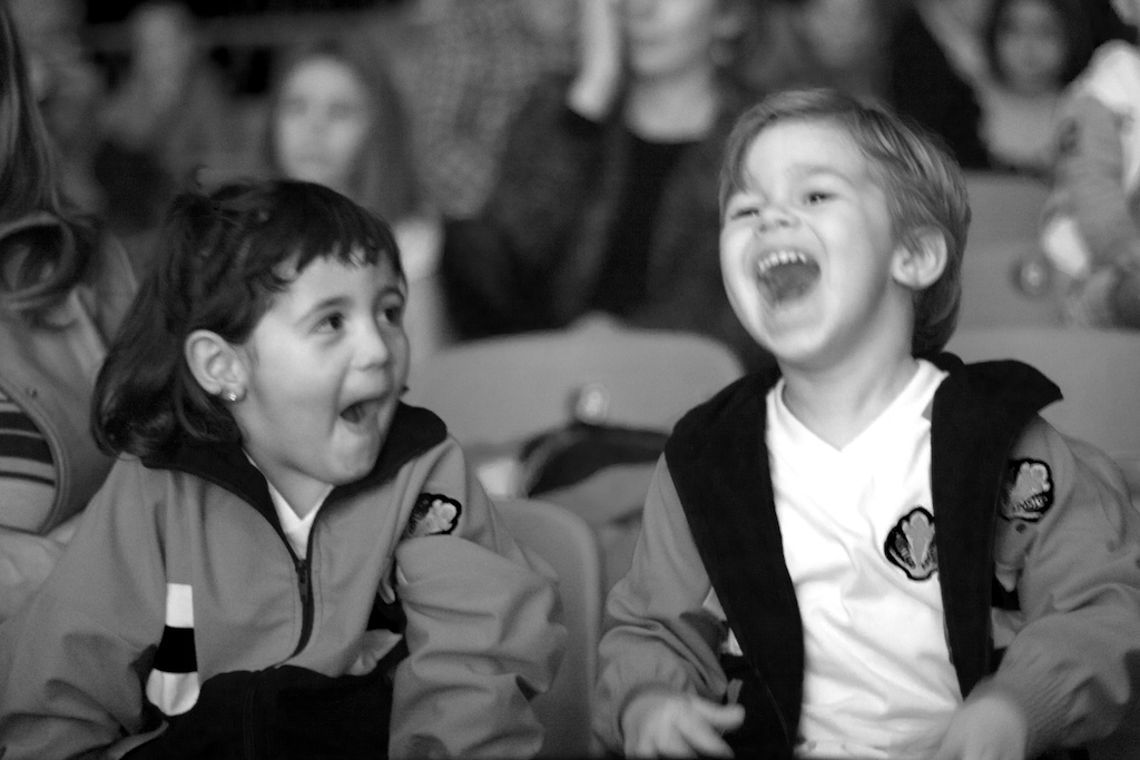 Los peques en el Circo Richards Bros
