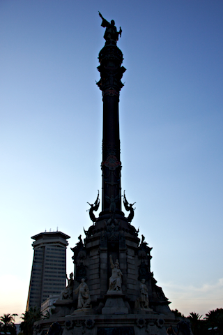 Barcelona plaza de Colón