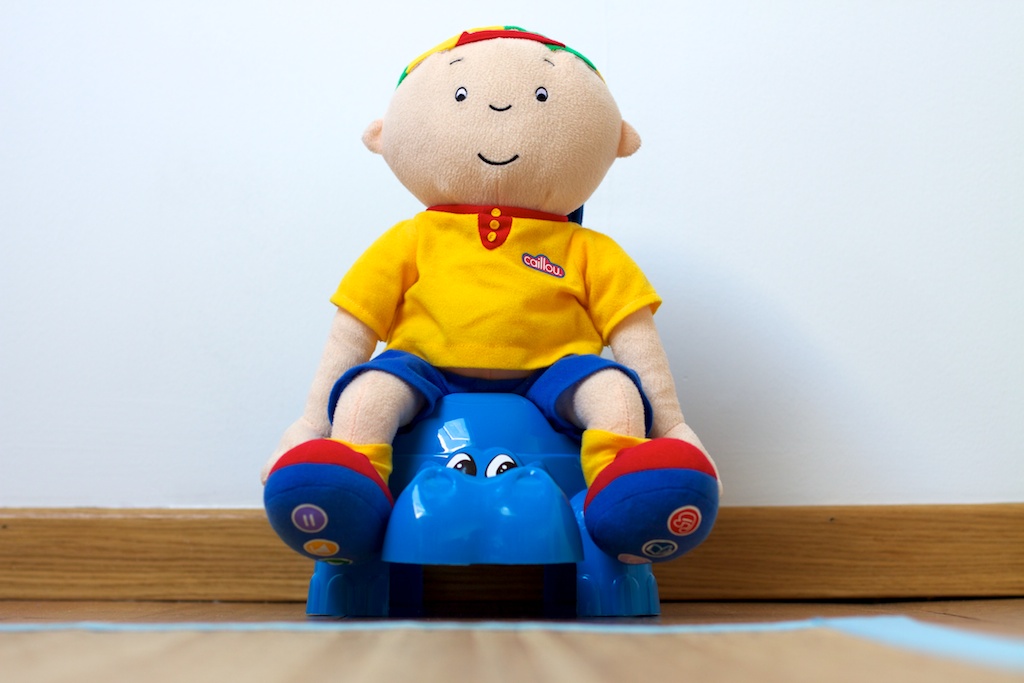 Caillou ¡fuera el pañal!