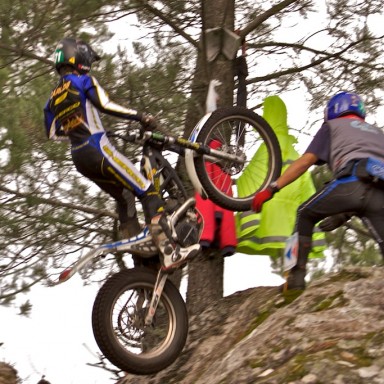 campeonato gallego de trial baiona 2010