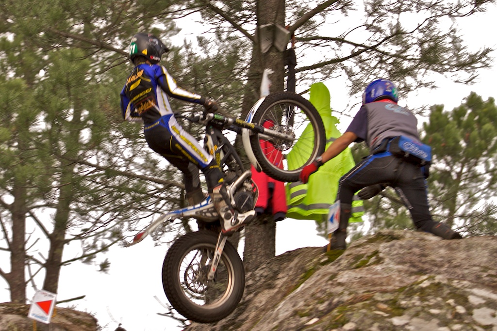 campeonato gallego de trial baiona 2010