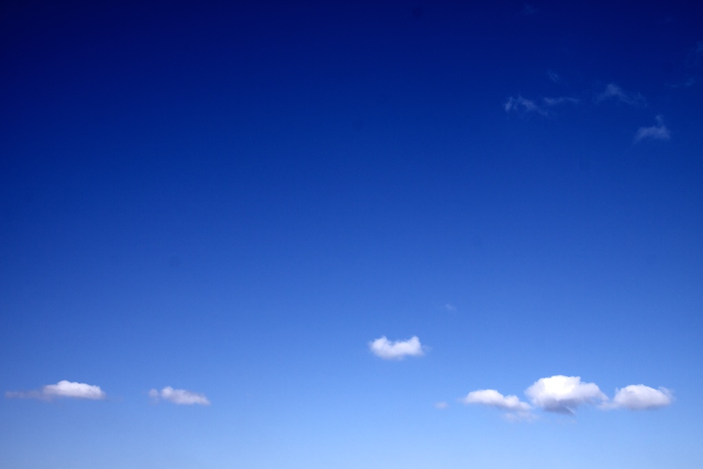 Carrera de nubes en primavera