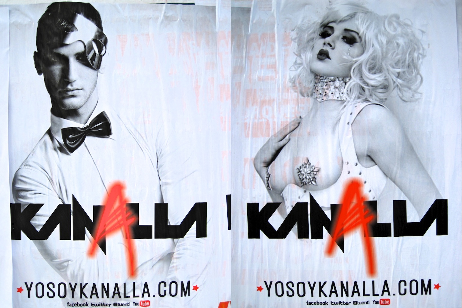 Carteles callejeros VI: Discoteca Kanalla