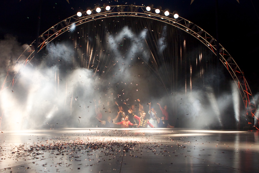 ¡Buena suerte! para el Circo Richards Bros