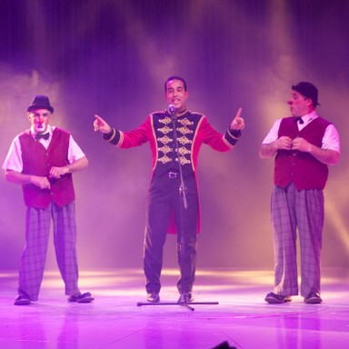 Circo Richards Bros (Ponteareas 2012) Payasos, Amilcar, Sandro y Marco