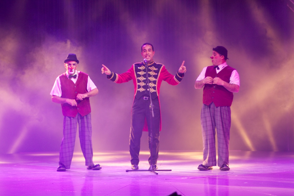 Circo Richards Bros VII · Payasos · Amilcar, Sandro y Marco