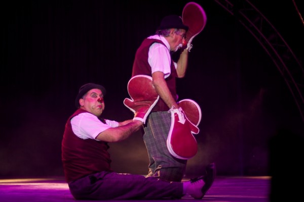 Circo Richards Bros (Ponteareas 2012) Payasos, Marco y Amilcar