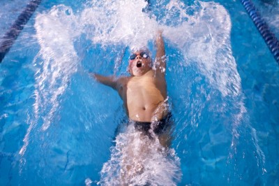 Club Natación Ponteareas · Salida de espalda