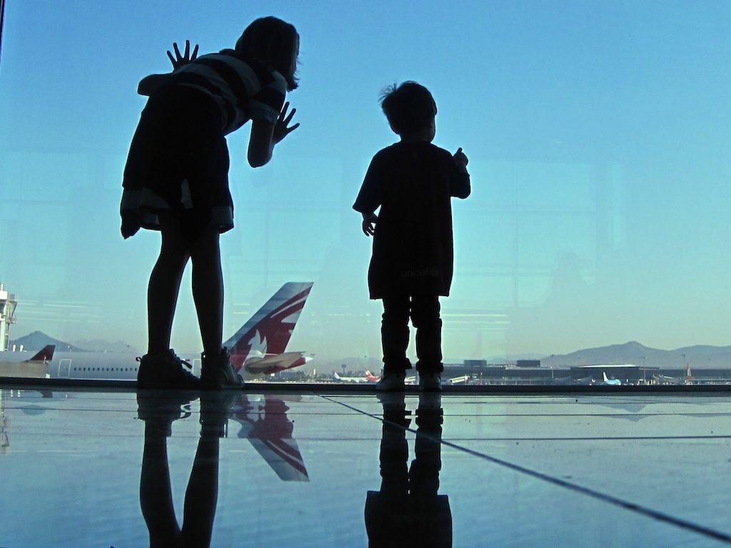 Curiosidad en el aeropuerto