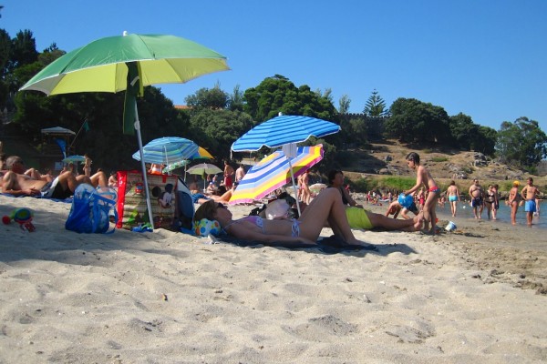 domingo en la playa de parador baiona verano 2013 6