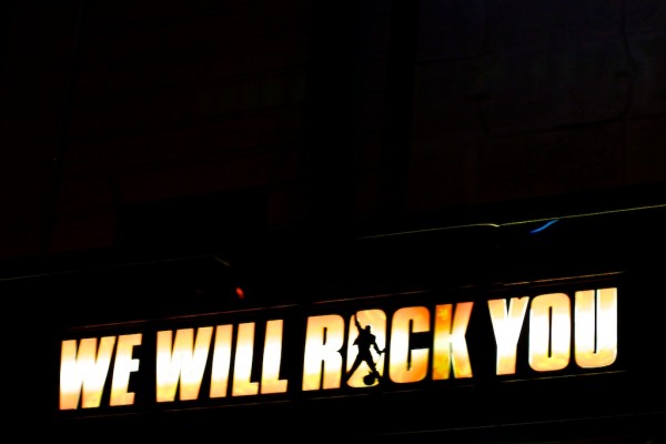 dominion theatre london the musical queen we will rock you by ben elton 2010