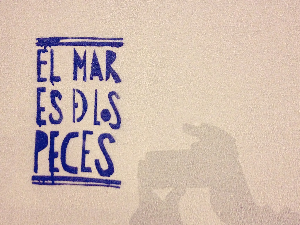 Carteles callejeros VII: El Mar es de los peces