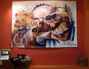 El niño de las pinturas