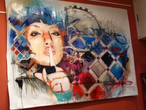 El niño de las pinturas