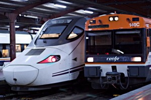 estación de tren Madrid Chamartín