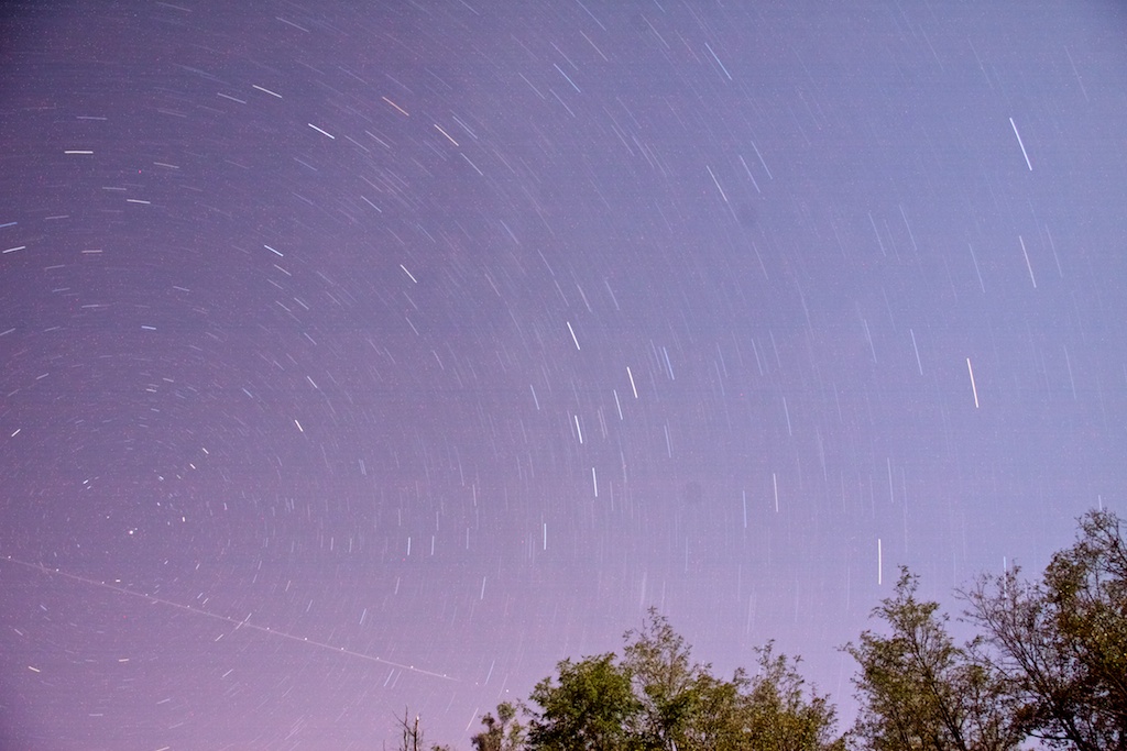 Estrellas a la luz de la Luna