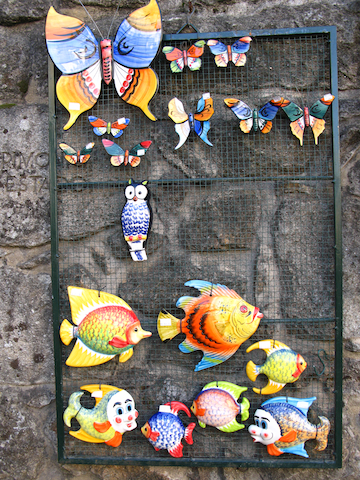 Peces en la piedra Peces en la piedra