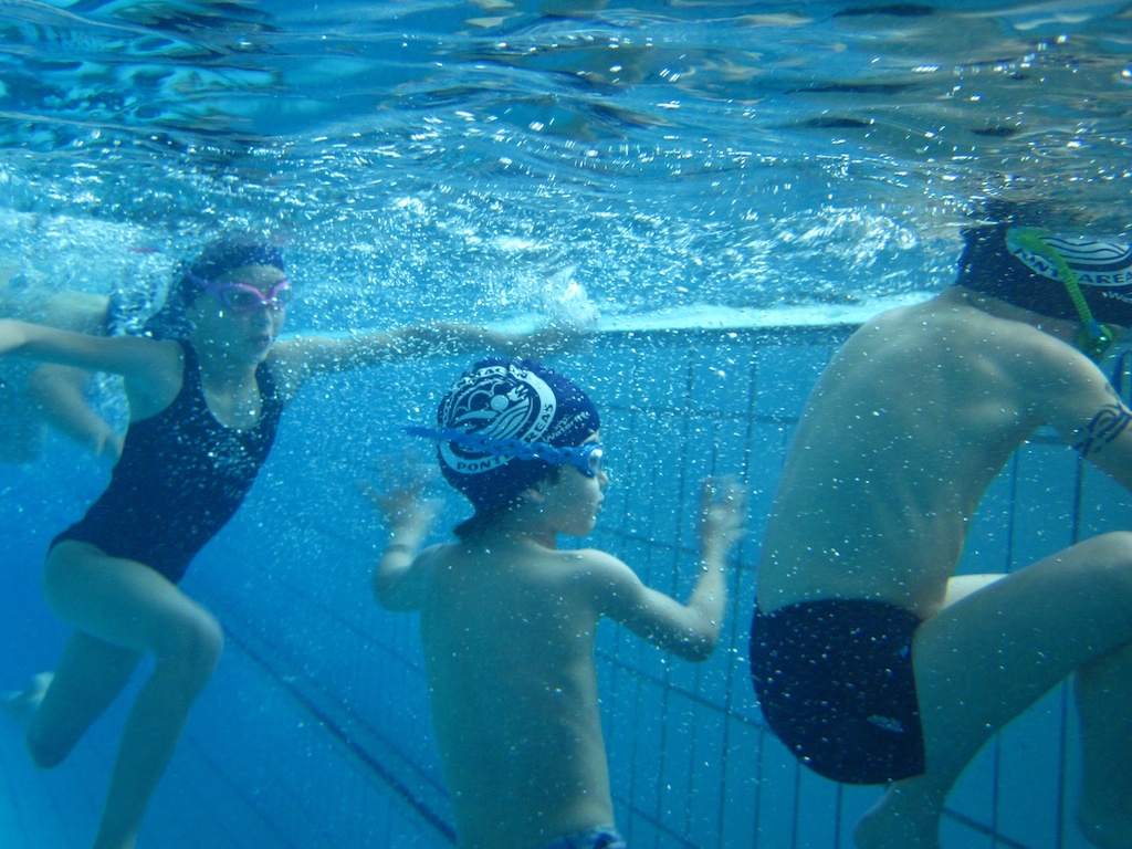 Festival de Natación CNP · Bajo el agua