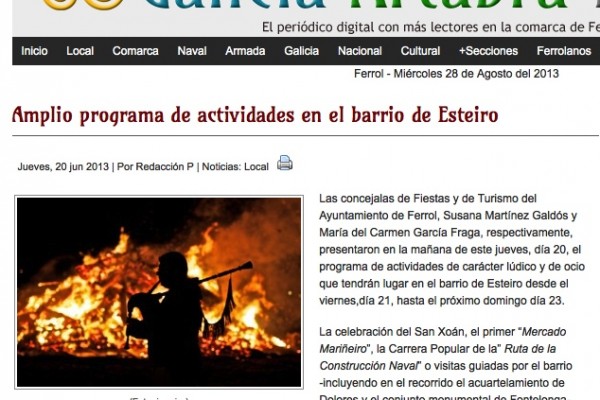 foto de jmarior hogueras de san juan en Domaio (Pontevedra, Galicia) 2011 robado 0