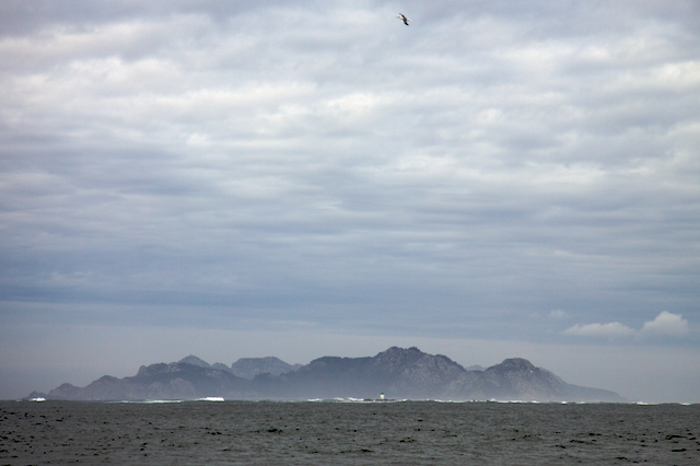 Islas Cíes desde Baiona