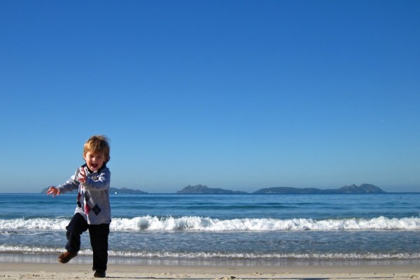 islas cies desde samil y nicolas - navidad 2011