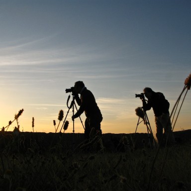 jmarior y eulogio nabolongo fotografiando la ria de vigo