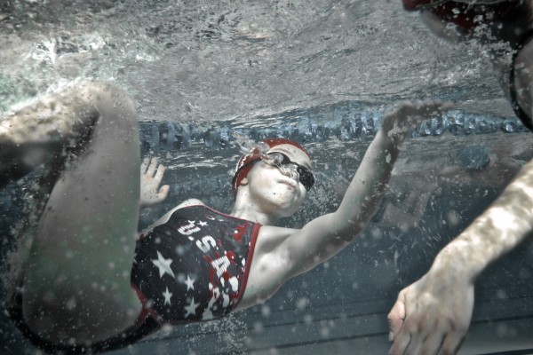 Liga benjamin y alevin en Club Natación Ponteareas 2013 - fotos bajo el agua 2