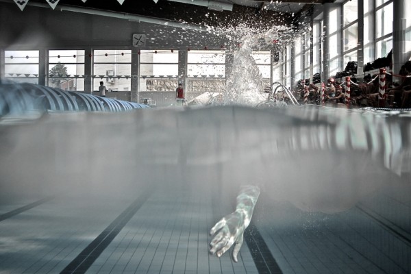 Liga benjamin y alevin en Club Natación Ponteareas 2013 - fotos bajo el agua 4