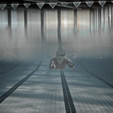 Liga benjamin y alevin en Club Natación Ponteareas 2013 - fotos bajo el agua 6