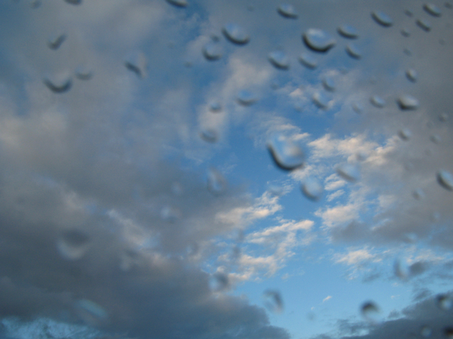 Lluvia en la ventana