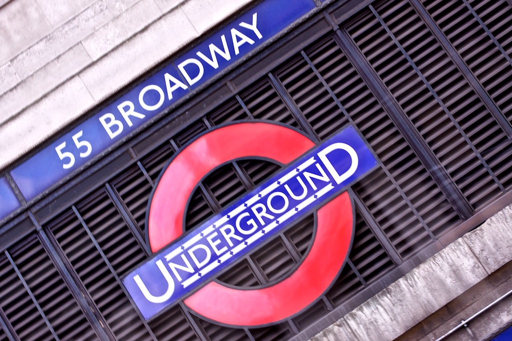 London 55 Broadway Underground