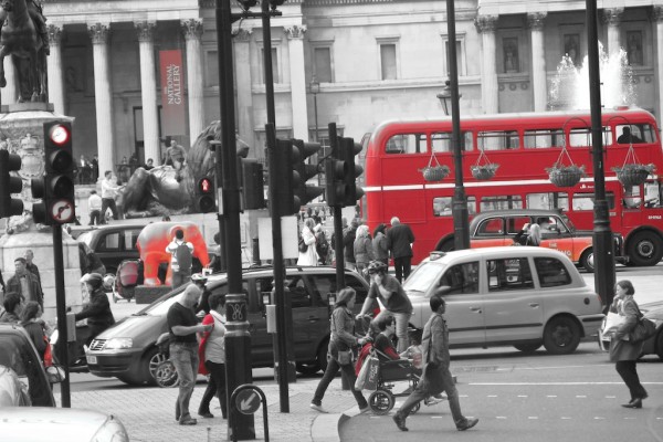 london in red · buses