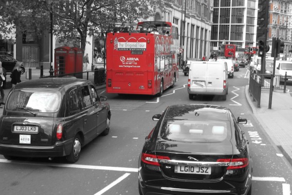 london in red · buses