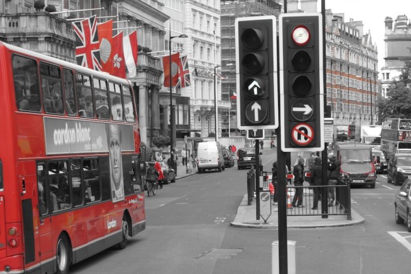 london in red · buses