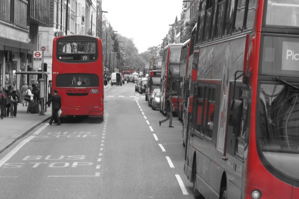 london in red · buses