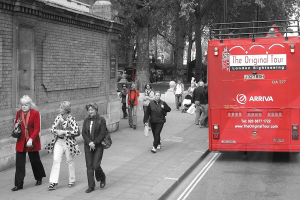 london in red · buses