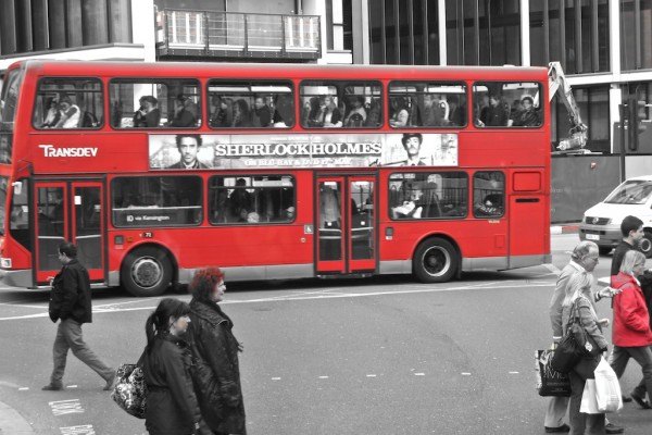 london in red · buses