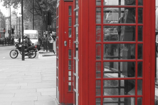london in red · cabins