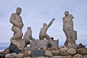 monumento catastrofe del prestige, san vicente do mar, o grove