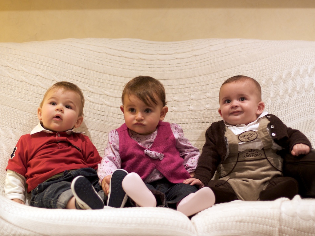 Nicolás, Claudia y Gonzalo